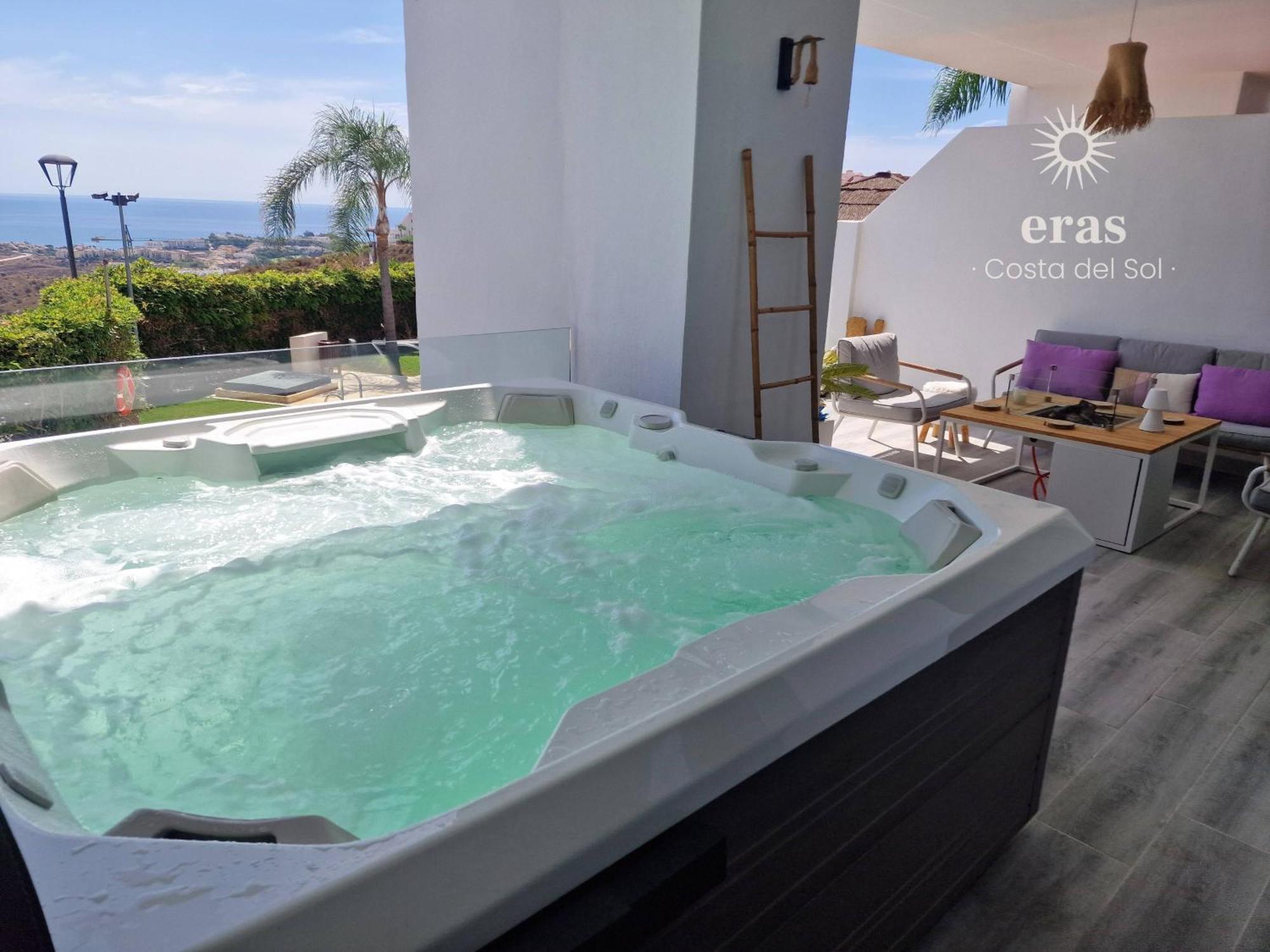 Jacuzzi Privado Para Escapadas Romanticas Apartment มีฆาส กอสตา ภายนอก รูปภาพ